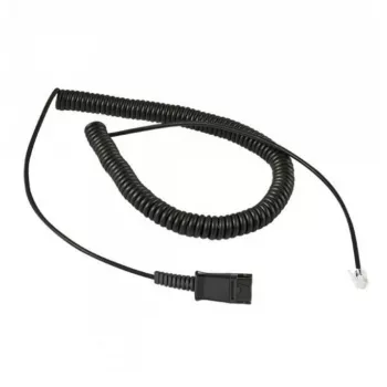 ALLNET Plusonic Headset-adapterikaapeli Plantronics QD - RJ9 musta 0,6 m (100-002-PA)