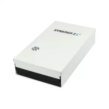 SYNERGY21 kuitu- seinäjakaja Mini (pinta-asennus), LC/SC, B150/H265/T55mm, ilman liittimiä/jatkoskasettia, valkoinen