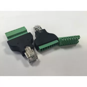 ALLNET STT-RJ45 RJ45-liitin suojaamaton Cat.6 kenttäasennettava KEFA Phoenix