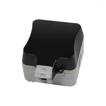 Synergy 21 Keystone-moduulikotelo pinta-asennus IP66 riippulukon silmukalla, vaaleanharmaa (RAL 7035) - S216381