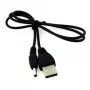 ALLNET USB_DC_4.0MM_1M yleinen musta virtalähde ja jännitemuunnin