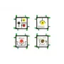 ALLNET ALL-BRICK-0637 4-kanavainen 5V-releemoduuli Arduinolle Raspberry Pi:lle