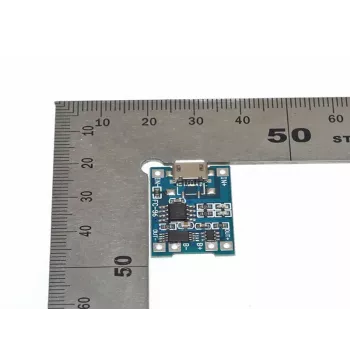 ALLNET 4duino 5V 1A Li-Ion akkulaturi Micro USB suojamoduulilla (ALL_OY_3404)