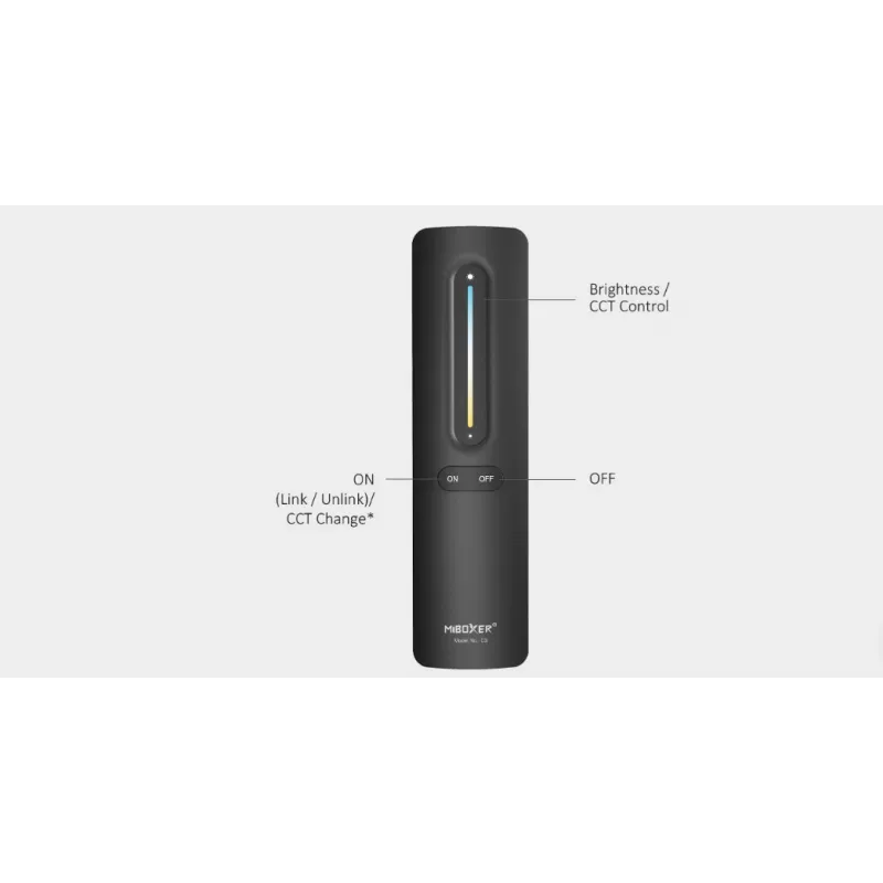Miboxer Synergy 21 LED-kaukosäädin 2,4GHz Dual White CCT+ himmennin (C3-W)
