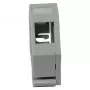 Synergy 21 S215416 Keystone DIN-kiskon moduulikannatin 1x TP-moduulille, harmaa
