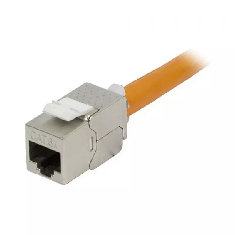 Synergy 21 Keystone-moduuli TP-rasia RJ45 CAT6A 500MHz Slim-line/Short