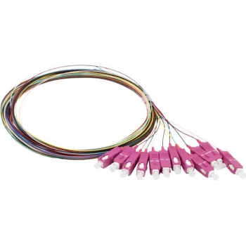Synergy 21 S215524 kuitupigtail SC OM4 2m 12 kpl:n pakkaus värillinen