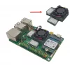 ALLNET Rock Pi 4C+ jäähdytyssarja (Rock4C+Heat-Set) - passiivinen jäähdytyssarja Radxa Rock Pi 4C Plus -laitteelle