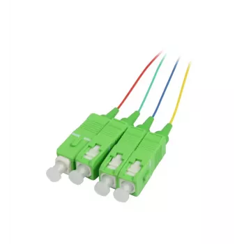 Synergy 21 LWL-pigtail SC/APC 9/125µm 1,5m OS2 4 kpl:n pakkaus värikoodattu G.657.A2 (S215599V1)