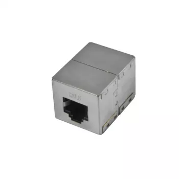 Synergy 21 S215237 Cat.6 RJ45-jatkoliitin, naaras/naaras, 8-napainen, metalli