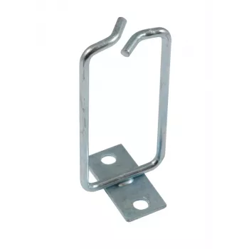 ALLNET ALL-S0001004 Yksittäinen 19 tuuman kaapelikannatin L40xS80mm, keskimmäinen, edestä avoin