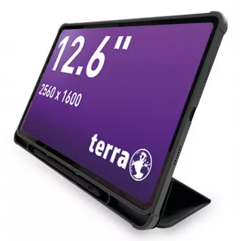 WORTMANN AG TERRA PAD 1201 12,6 tuuman 8GB/256G/LTE/Android 14 avaruudenharmaa