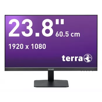 WORTMANN AG TERRA LCD/LED 2427W V3 IPS 23,8 tuuman Full HD -näyttö, musta, HDMI/DP/USB-C, GREENLINE PLUS