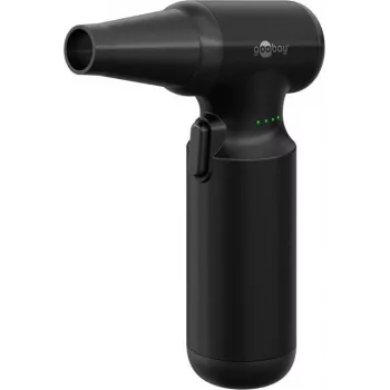 Goobay Air Duster Advanced Black - puhdistussarja sis. 8 suutinta ja 3 harjaa 110 (77830)