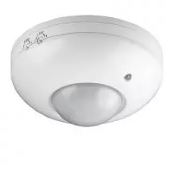 Goobay infrapunaliiketunnistin (PIR), 360° tunnistus, 6 m kantama, kattoasennus, asennuskorkeus 2,2-4 m, 230 V AC, IP20 sisätiloihin, valkoinen (95172)