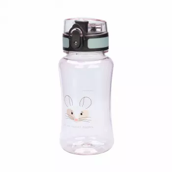 Lassig About Friends Chinchilla 2-osainen setti: eväsrasia + Tritan-pullo 460 ml