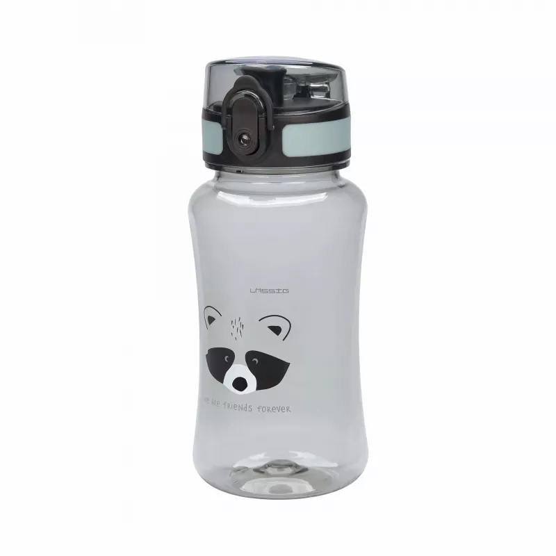 Lassig About Friends Raccoon eväsrasia & Tritan-juomapullo setti 460 ml