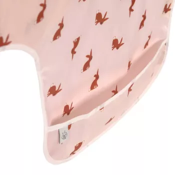 Lassig Little Forest Bunny pitkähihainen ruokalappusetti 6 kk+
