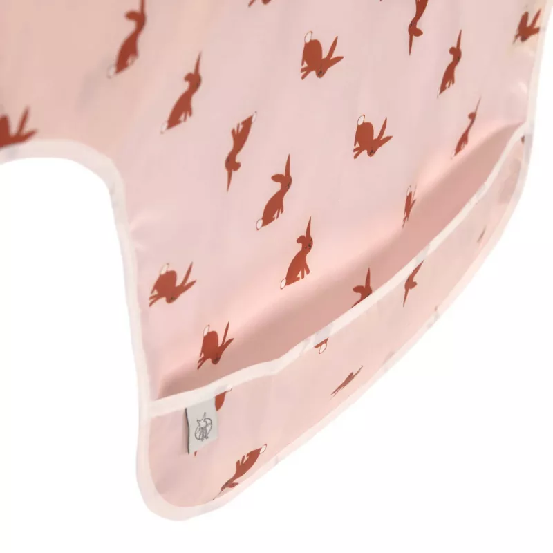 Lassig Little Forest Bunny pitkähihainen ruokalappusetti 6 kk+