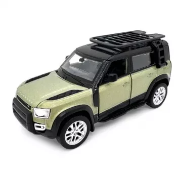 JAMARA Land Rover Defender 1:43 2in1 RC & Pull-Back vihreä 3+