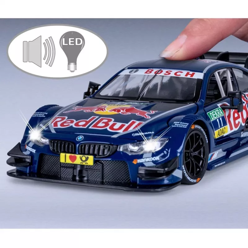 JAMARA BMW M4 DTM 1:24 sininen kauko-ohjattava auto 3+