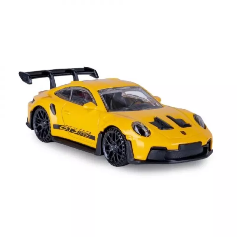 JAMARA Porsche 911 GT3 RS 1:43 keltainen painevalettu pienoismalli (402238)