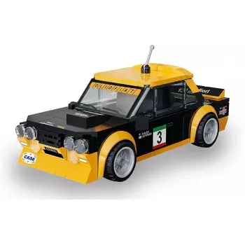 Jamara CaDA Fiat Abarth 131 1:24 musta rakennuspalikkasarja (402921)