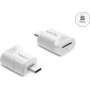 Delock mini-kortinlukija USB Type-C Micro SD -muistikorteille