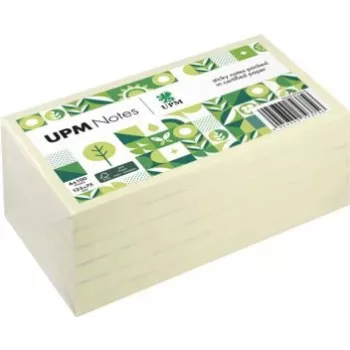 UPM Notes liimalaput 125x75mm 6 lohkoa keltainen (5655-01PG-6)