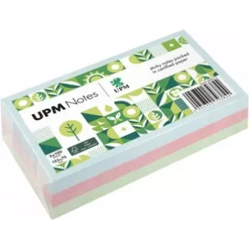 UPM Notes liimalaput 5655-20PG-3 pastelli 125x75mm 100 arkkia lajiteltu 3 lohkoa