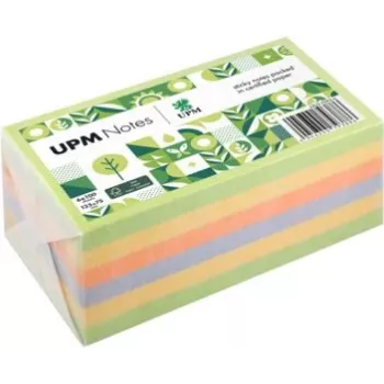 UPM Notes liimalappu 5855-76PG-6 Spring Sticky Notes 125x75mm 100 arkkia 6 lohkoa sekoitetut värit