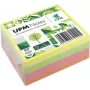 UPM Notes Brilliant Mix -liimalaput 400 arkkia keltainen pinkki vihreä 76x76mm 3 lohkoa