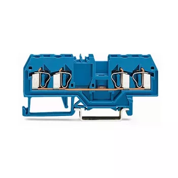 WAGO 280-834 4-johtiminen läpivientiriviliitin, 2,5 mm²