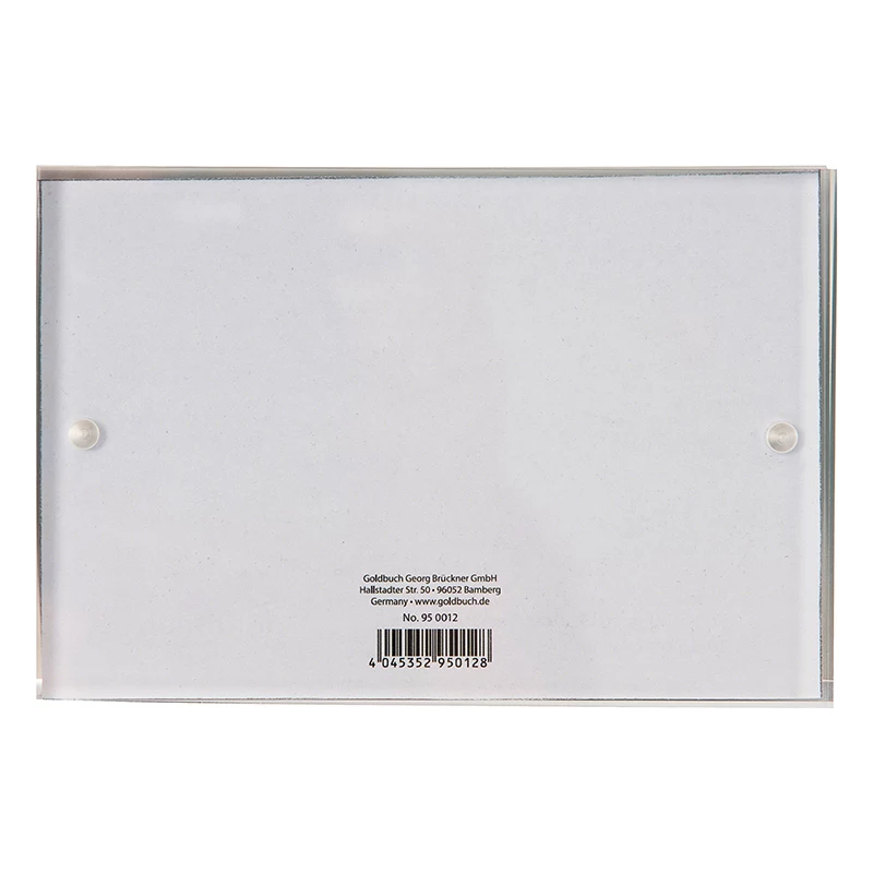 Goldbuch Pure akryylilasinen valokuvakehys 10x15 cm läpinäkyvä pysty
