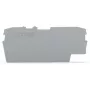 WAGO 2002-1691 erotuslevy, harmaa, 1 mm paksuus, TOPJOB S