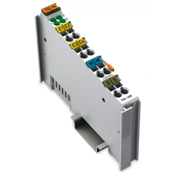 WAGO 750-468 - 4-kanavainen analoginen tulomoduuli, 12 bit, 4 ms, 0-10 V / 4-20 mA