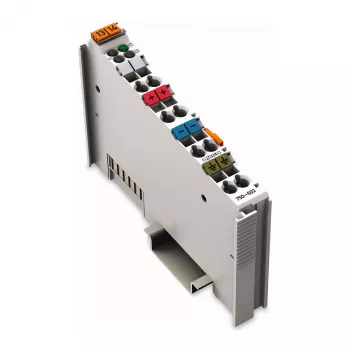 WAGO 750-602 järjestelmän virransyöttömoduuli, 24 VDC, 1,08 A, DIN-kisko, harmaa, CAGE CLAMP