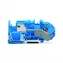 WAGO 2016-7714 1-johtiminen N-erotusriviliitin, 16 mm², Push-in CAGE CLAMP, sininen