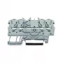 WAGO läpivientiliitin 4 mm², harmaa, 32 A, 800 V, CAGE CLAMP®