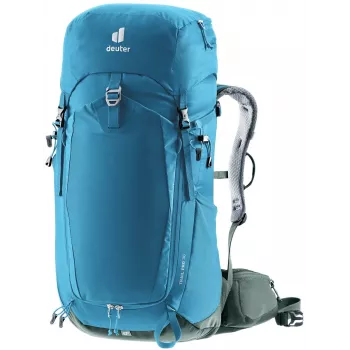 Deuter Trail Pro 36 vaellusreppu, 36 l, koko M, wave-ivy