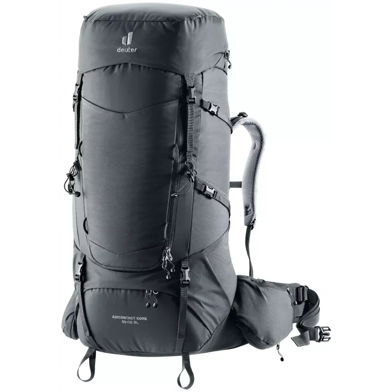 Deuter Aircontact Core 65 + 10 SL naisten vaellusreppu - grafiitti