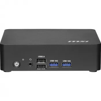 MSI Cubi NUC TWG S-007AT minitietokone, Intel Core i5-10210U, 8GB DDR4, 128GB SSD, Windows 11 Pro, musta