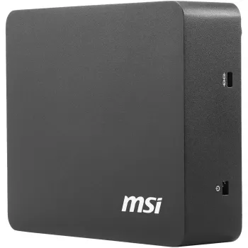 MSI Cubi NUC TWG S-007AT minitietokone, Intel Core i5-10210U, 8GB DDR4, 128GB SSD, Windows 11 Pro, musta