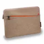 PEDEA Fashion -tablettikotelo Samsung Galaxy Tab S6 Lite / A9+ / S9 / A8, beige/oranssi, neopreeni