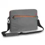 PEDEA Fashion harmaa/oranssi tablettikotelo Samsung Galaxy Tab S9+ / Galaxy Tab S7 -laitteille