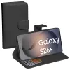 PEDEA Book Cover Classic Samsung Galaxy S26 Plus -suojakotelo, musta