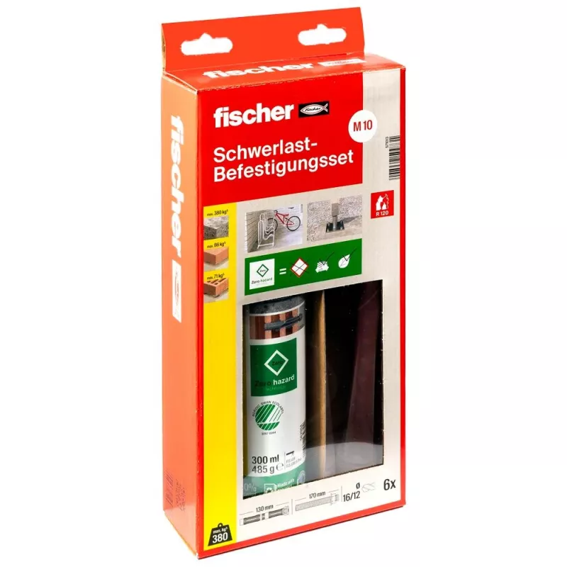 Fischer raskaan kuorman kiinnityssarja FIS V Zero 300 T SBS M10R