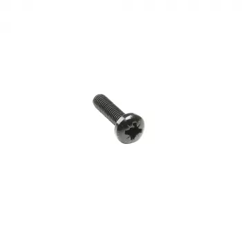 Adam Hall 5416 BLK Phillips linssikantainen koneruuvi M6x20 mm musta