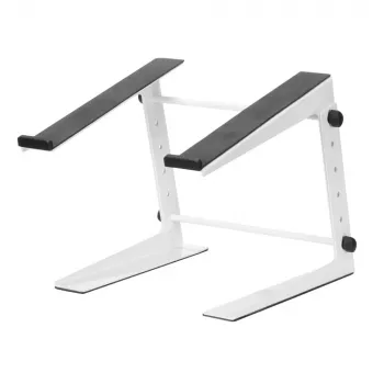 Adam Hall SLT001EW kannettavan tietokoneen teline - valkoinen - teräs - 225 mm - 250 mm - 340 mm