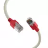 EFB Elektronik RJ45 patch-kaapeli Cat.5e F/UTP LSZH Draka UC300 TM11rt crossover harmaa 0,5 m
